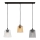 Lampadario a sospensione con filo LUCEA 3xE27/15W/230V
