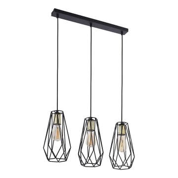 Lampadario a sospensione con filo LUGO 3xE27/15W/230V