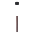 Lampadario a sospensione con filo LUNGOMARE 1xGU10/10W/230V cromo opaco