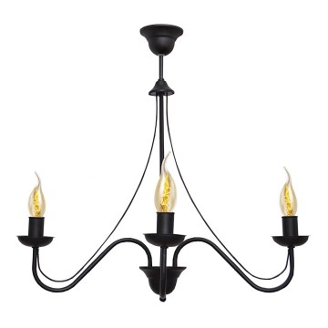Lampadario a sospensione con filo MALBO II 3xE14/10W/230V