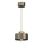 Lampadario a sospensione con filo MARTI 1xE27/15W/230V ottone/oro