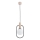 Lampadario a sospensione con filo MIKI 1xE14/10W/230V nero/beige