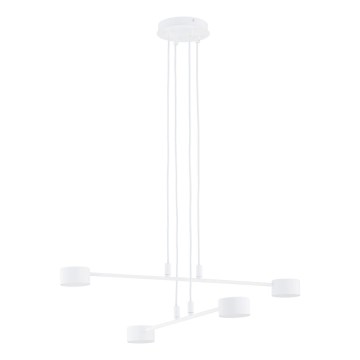 Lampadario a sospensione con filo MODUS 4xGX53/10W/230V bianco