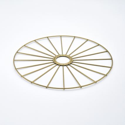 Lampadario a sospensione con filo MONTANA 1xE27/15W/230V diametro 30 cm oro/nero