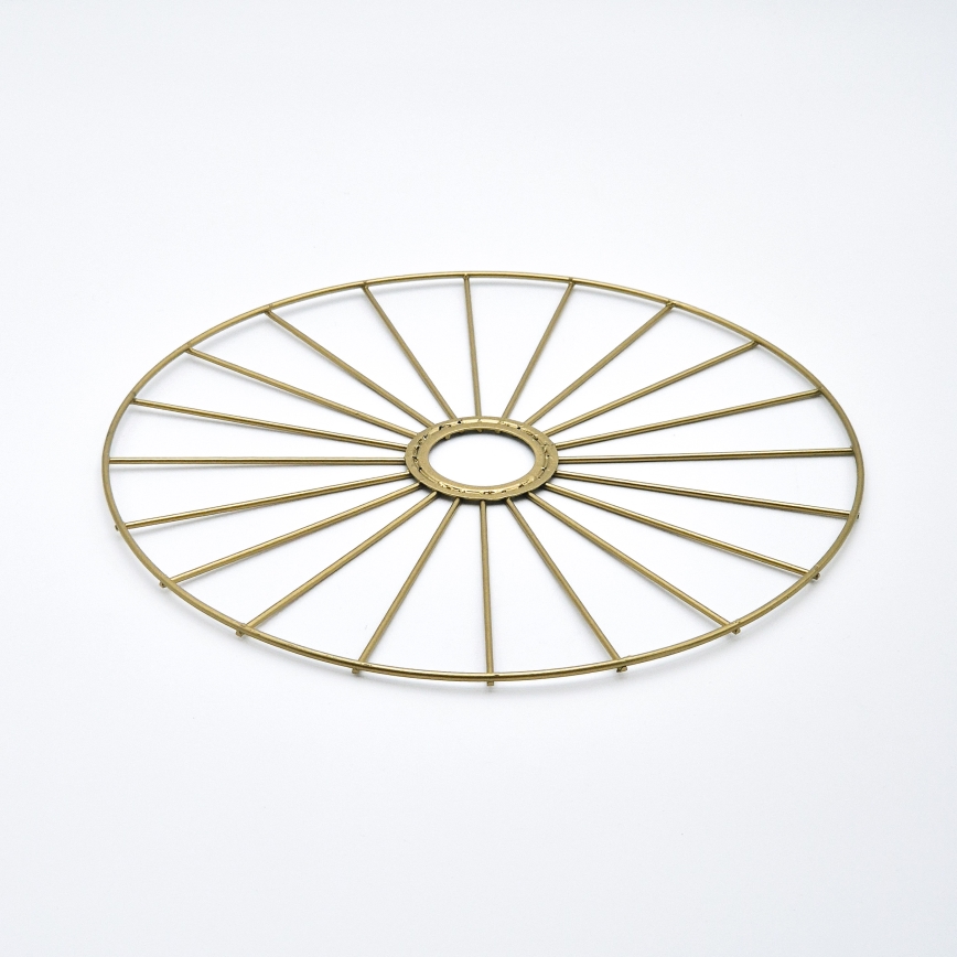 Lampadario a sospensione con filo MONTANA 1xE27/15W/230V diametro 30 cm oro/nero