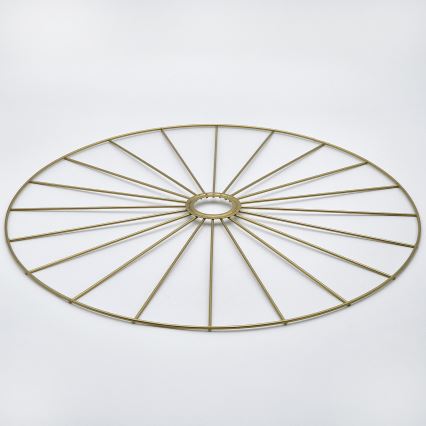 Lampadario a sospensione con filo MONTANA 1xE27/15W/230V diametro 45 cm oro/nero