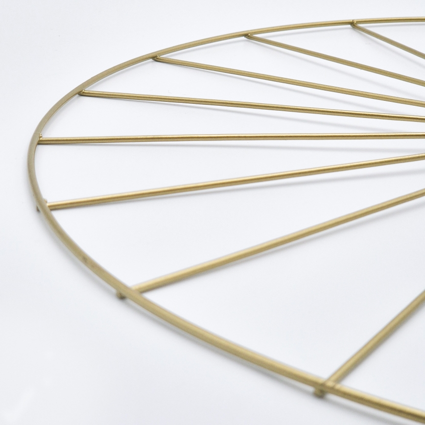 Lampadario a sospensione con filo MONTANA 1xE27/15W/230V diametro 45 cm oro/nero