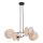 Lampadario a sospensione con filo MOTIF 4xE14/10W/230V beige