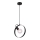 Lampadario a sospensione con filo NEXO 1xE27/40W/230V nero