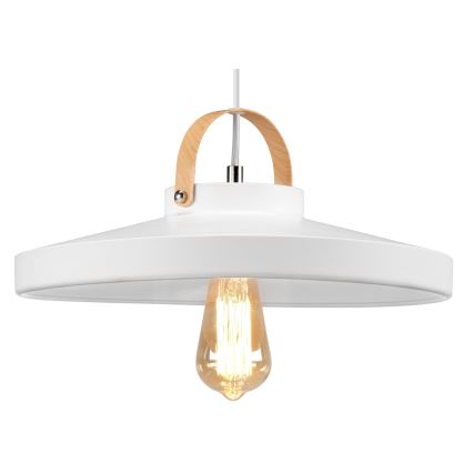 Lampadario a sospensione con filo NEXT 1xE27/60W/230V bianco