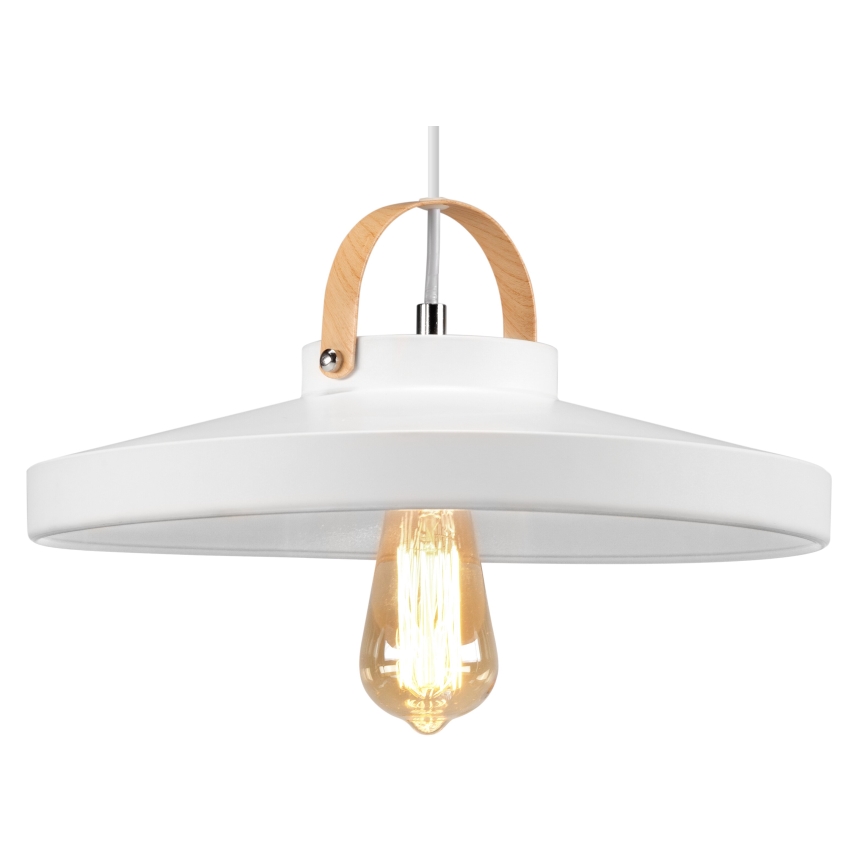 Lampadario a sospensione con filo NEXT 1xE27/60W/230V bianco
