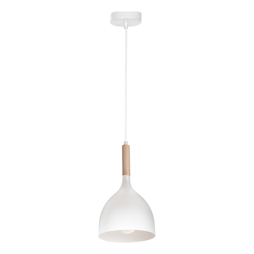 Lampadario a sospensione con filo NOAK WOOD 1xE27/60W/230V