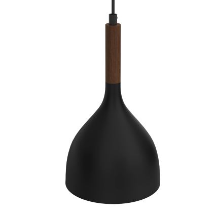 Lampadario a sospensione con filo NOAK WOOD 2xE27/60W/230V