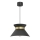 Lampadario a sospensione con filo NORGE 1xE27/15W/230V nero/oro