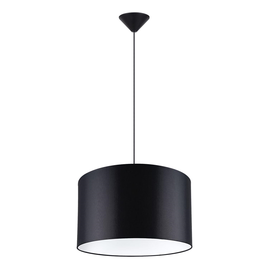 Lampadario a sospensione con filo NOVA 1xE27/15W/230V diametro 40 cm nero
