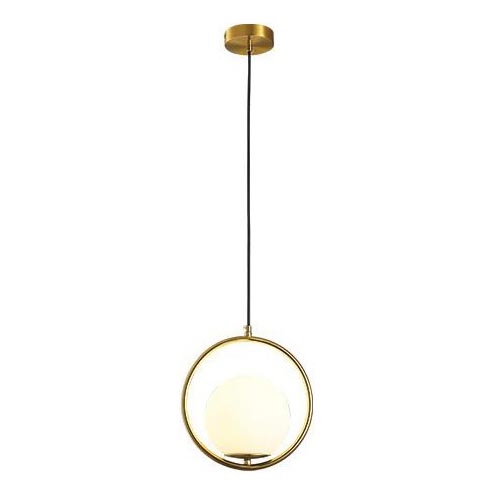 Lampadario a sospensione con filo ORBA 1xE27/15W/230V ottone