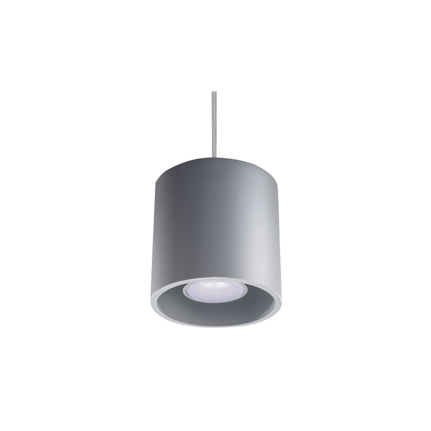 Lampadario a sospensione con filo ORBIS 1 1xGU10/40W/230V grigio