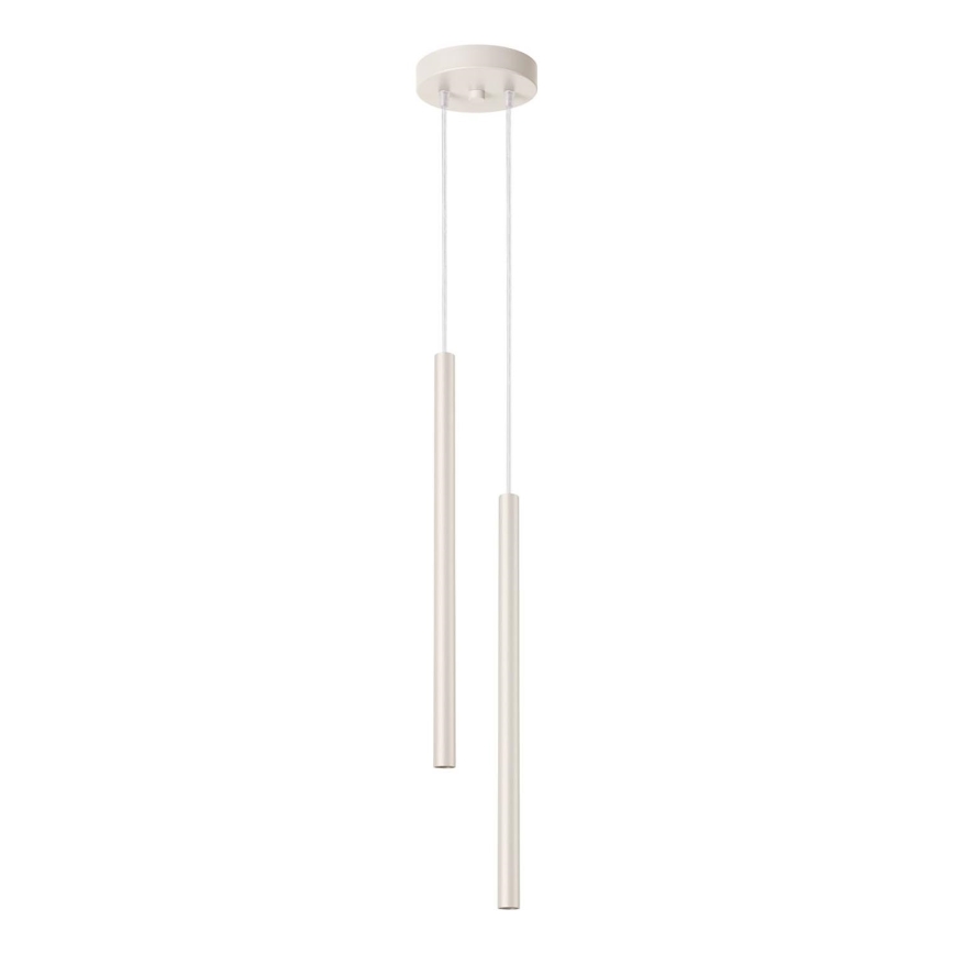 Lampadario a sospensione con filo PASTELO 2xG9/8W/230V color crema