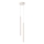 Lampadario a sospensione con filo PASTELO 2xG9/8W/230V color crema