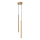 Lampadario a sospensione con filo PASTELO 2xG9/8W/230V oro