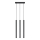 Lampadario a sospensione con filo PASTELO 3xG9/8W/230V nero