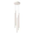 Lampadario a sospensione con filo PASTELO 5xG9/8W/230V color crema