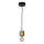 Lampadario a sospensione con filo PINO 1xE27/60W/230V pino