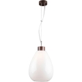 Lampadario a sospensione con filo PIRO 1xE27/60W/230V faggio