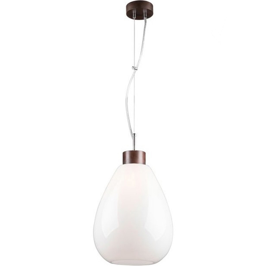 Lampadario a sospensione con filo PIRO 1xE27/60W/230V faggio
