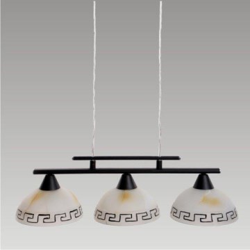 Lampadario a sospensione con filo POMPEZ 3xE27/60W