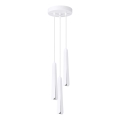 Lampadario a sospensione con filo PRYSM 3xG9/8W/230V bianco
