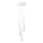 Lampadario a sospensione con filo PRYSM 3xG9/8W/230V bianco