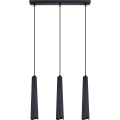 Lampadario a sospensione con filo PRYSM 3xG9/8W/230V nero