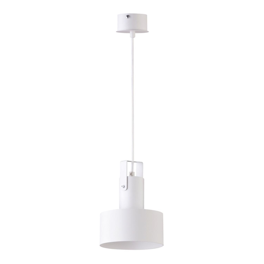Lampadario a sospensione con filo RIF 1xE27/60W/230V bianco