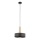 Lampadario a sospensione con filo RIF LUX 1xGX53/12W/230V diametro 25 cm nero/oro