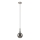 Lampadario a sospensione con filo ROLLO 1xE14/5W/230V cromo opaco/fumé