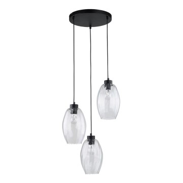 Lampadario a sospensione con filo SEBO 3xE27/15W/230V