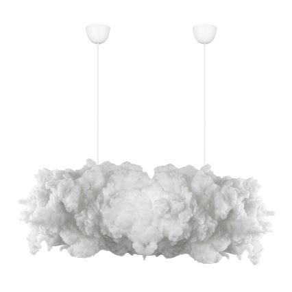Lampadario a sospensione con filo SERENE 1xE27/40W/230V bianco