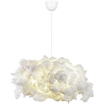Lampadario a sospensione con filo SERENITY 1xE27/40W/230V bianco