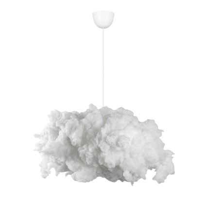 Lampadario a sospensione con filo SERENITY 1xE27/40W/230V bianco