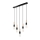 Lampadario a sospensione con filo SIMON 5xE27/60W/230V - FSC certificato