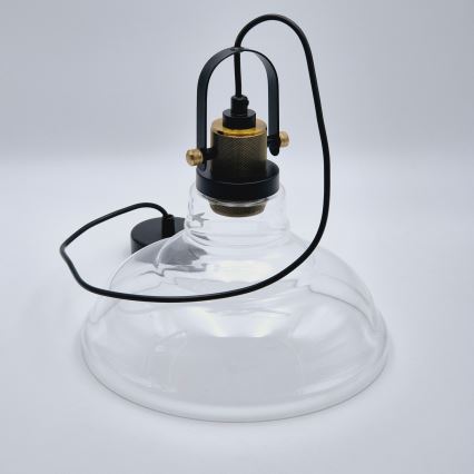 Lampadario a sospensione con filo SINGLE 1xE27/60W/230V