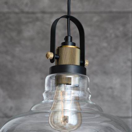 Lampadario a sospensione con filo SINGLE 1xE27/60W/230V