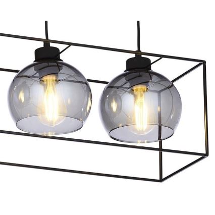 Lampadario a sospensione con filo SION 3xE27/15W/230V