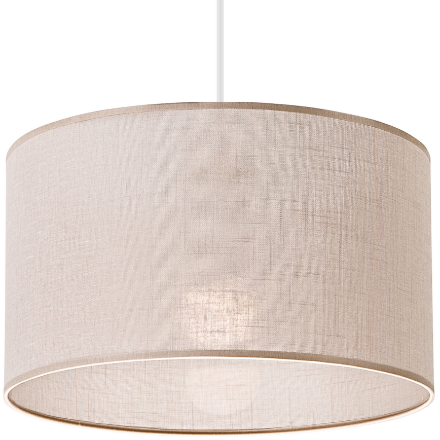 Lampadario a sospensione con filo SIRJA 1xE27/60W/230V beige