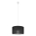 Lampadario a sospensione con filo SIRJA 1xE27/60W/230V nero