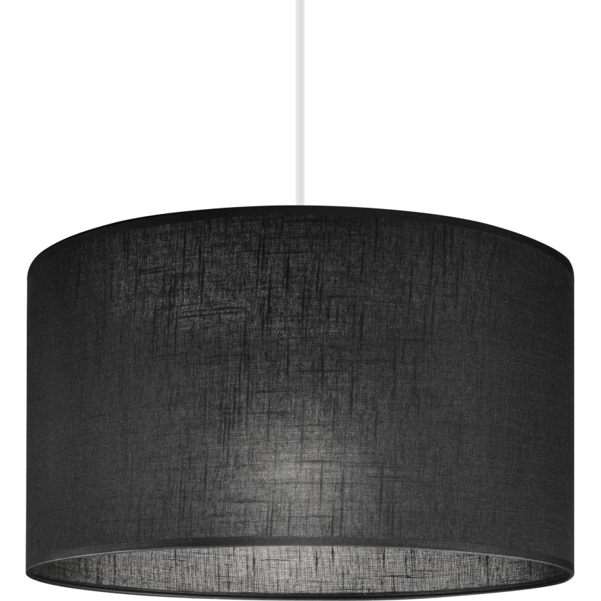 Lampadario a sospensione con filo SIRJA 1xE27/60W/230V nero