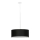 Lampadario a sospensione con filo SKALA 3xE27/60W/230V diametro 30 cm nero