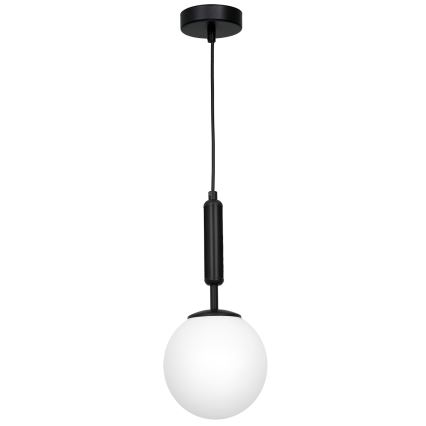Lampadario a sospensione con filo SPIRA 1xE14/15W/230V nero