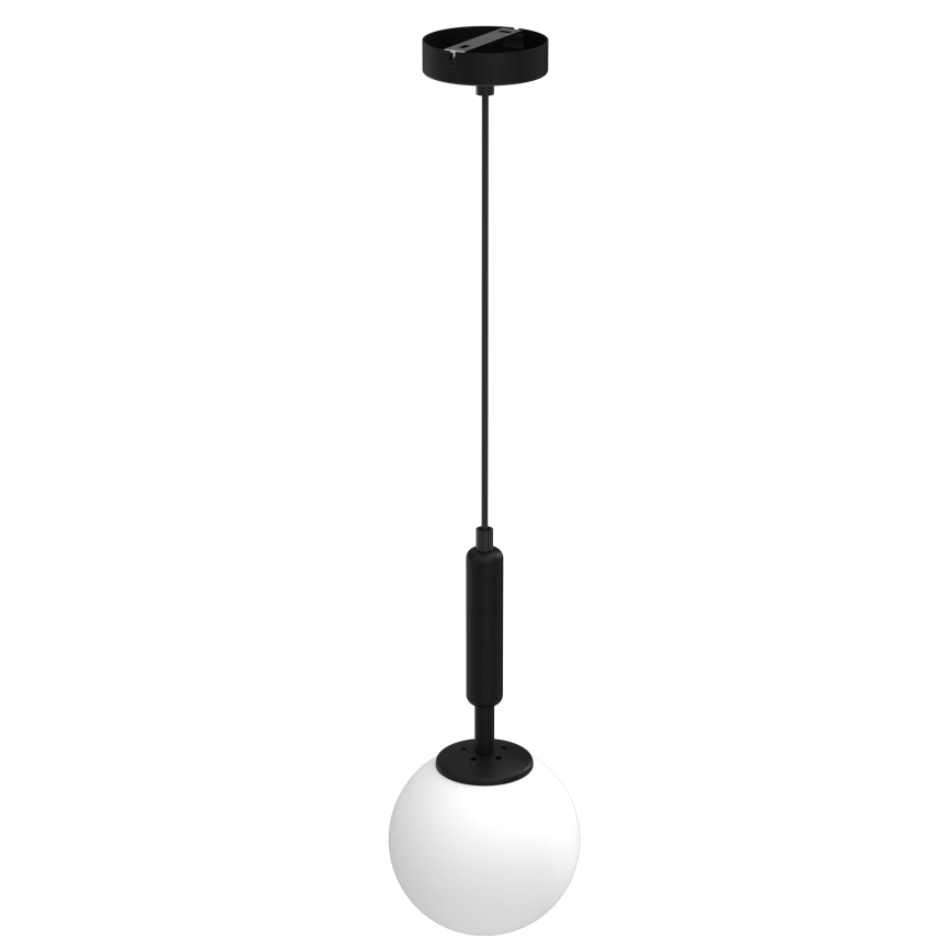 Lampadario a sospensione con filo SPIRA 1xE14/15W/230V nero